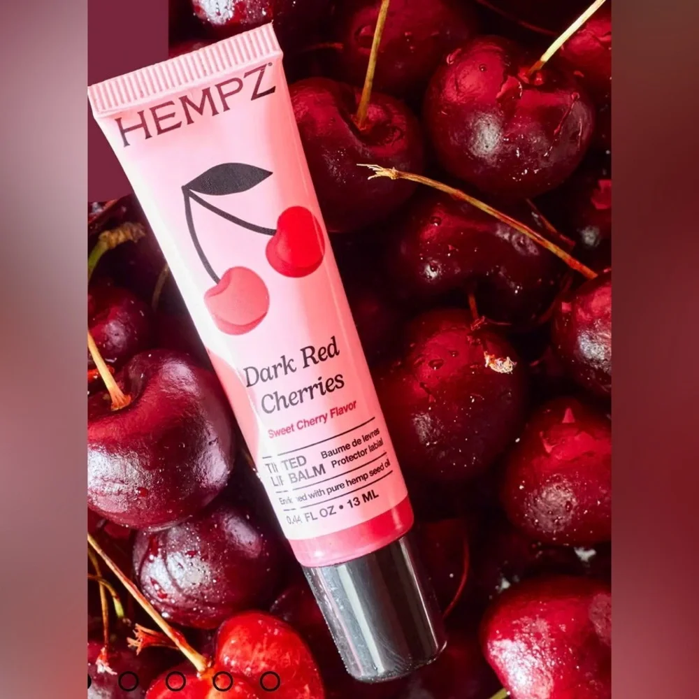Hempz | Dark Red Cherries | Tinted Lip Balm | NWT